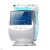 Import 2020 beauty trends intelligent ice blue microdermabrasion hydro-facial machine skin peeling with skin scanner analyzer from China