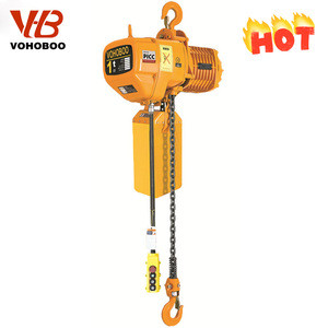 2020 best selling construction equipments  electric chain hoist 1 ton 2 ton 3 ton with wireless remote control