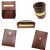 Import 2020 factory hot sales PU leather desk stationery organizer storage boxes desktop organizer for office,school and home from China
