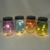 2020 hot selling luminary battery operated party rice light hanging Mason Jar Light in garden lights