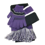 2020 Men's ODM Good quality  Custom  winter scarf hat gloves sets