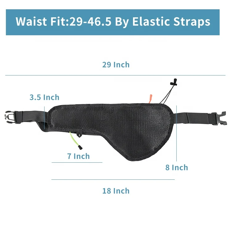 2020 New Arrival Waist Bag Hiking Running Belt Bag Sport Fanny Pack Fashion Waterproof Waist Pouch Bag With Water Bottle