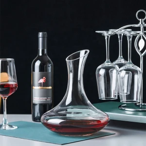 2021 Best seller 1800 ml  wholesale classical crystal wine decanter