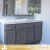 Import 2021 Hangzhou Vermont Factory Floor-standing Bathroom Cabinet Set Furniture Made In China from China