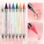Import 2021 hot selling 7 color double head point drill pen dotting tool nail art brush rhinestone picker pencil crystal handle from China