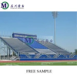 2021 MC-PLR01 scaffolding grandstand Aluminum Cricket Stadium Bleachers Retractable Seating System Portable granstand
