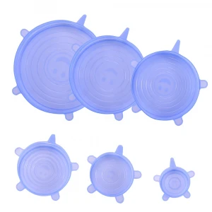 2021 New Products  Reusable Food Cover Set Silicone Food Covers