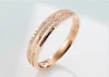 2024 Hot Popular 10k pure gold wedding love couple gold 585 ring couple set hug men 18k gel ring natural diamond gold women ring