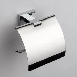 20733 bathroom fittings names wall mounted zinc alloy chrome toilet paper holder