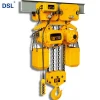 20T Used in large maintenance factories Large capacity electric chain hoist with motorized trolley