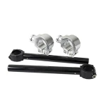 22mm adjust CNC clip on  handlebar for Retro motorcycle  cafe Racer chopper cruiser Harley Motorcycle clamp size 31~53mm