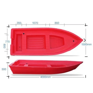2/3/3.2/3.5/4/5 m In Stock Middle Size 2-8 Persons Plastic Fishing Tackle Vessel For Sale Boat Fishing