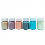 24 Colors Pearl Pigment powder for Epoxy Resin Dye Colorant Mixed Color DIY Handmade Crafts Art Sets 10 grams each bottle of