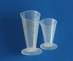 25ml to 1000ml Lab use Plastic Conical Graduated Cylinder Conical Measuring Cylinder