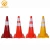 Import 28 Inch Colored Reflective Flexible Traffic Cones For Building Site from China
