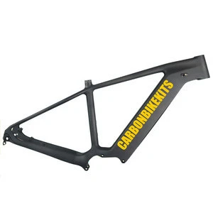 29er Carbon e-bike Electric Bike bicycle Frame hard tail compatible to   shimanot E8000 motor and battery