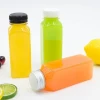 250ml 8Oz pet beverage fruit cold juice bottle square packaging plastic beverage bottles container