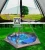 Import 3-4 Person Use  Ultralight Aluminum Poles Waterproof Teepee Tent Large Gazebo Sun Shelter from China