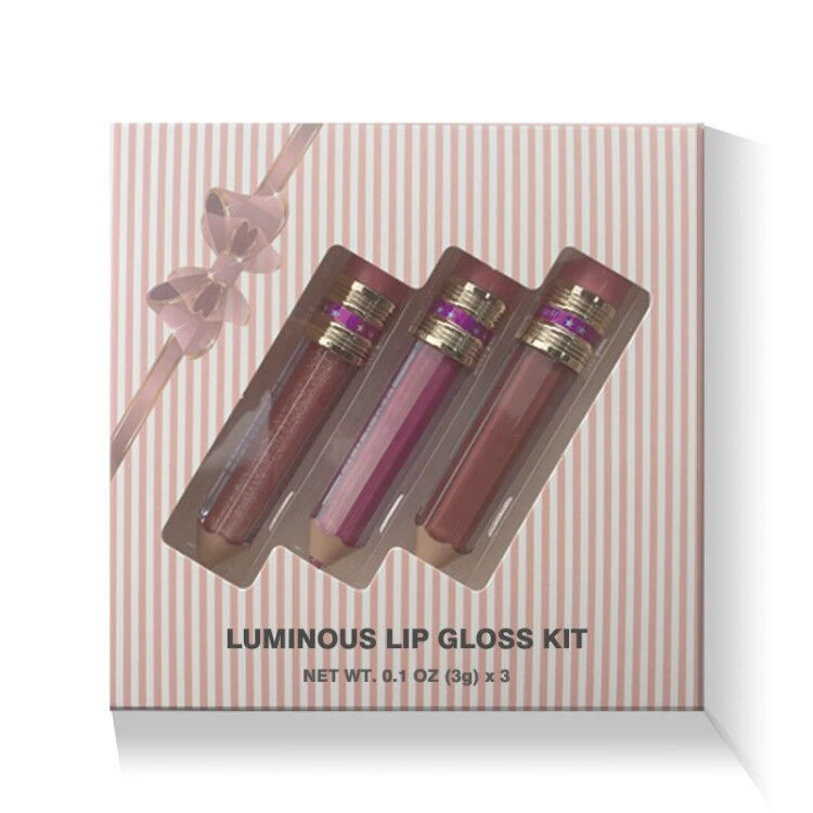 3 Colors Matte Velvety Liquid Lipstick Set Waterproof Long Lasting Non-Stick Cup Liquid Lip Gloss Kit Beauty Cosmetics Makeup