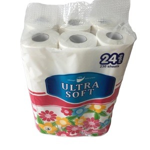 3 ply Sanitary Paper English packaging toilet paper , high quality core bathroom tissue