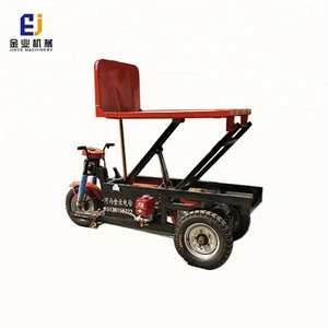 3 Wheels mobile scissor hydraulic lift platform,lift table