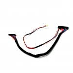 30 40 50 pin ipex lvds cable to lcd edp lvds to vga converter board cable