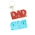 Import 3089 The Festival of DAD Silicone Resin Molds Personal Decoration epoxy molds Keychain Mold from China