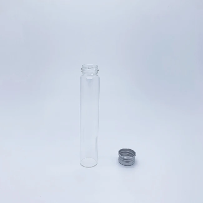 30ml 40ml 50ml 60ml 100ml Rounded bottom glass test tube with cap