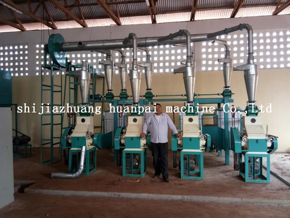 30tpd maize milling and packaging plant, sorghum milling machine, grain processing machine
