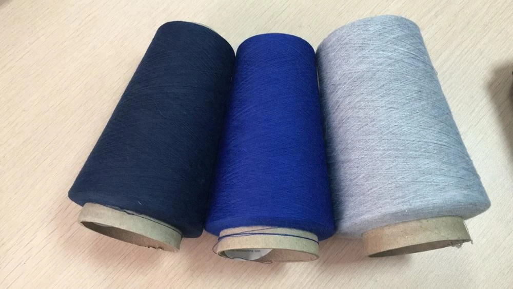 32S/1 100%polyester ring spun yarn  cheapest price