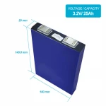 3.2V 25AH Rechargeable 3.2V Lifepo4 Battery Prismatic Cell Toys Power Tools Electric Vehicles Home Appliances BOATS Golf Carts