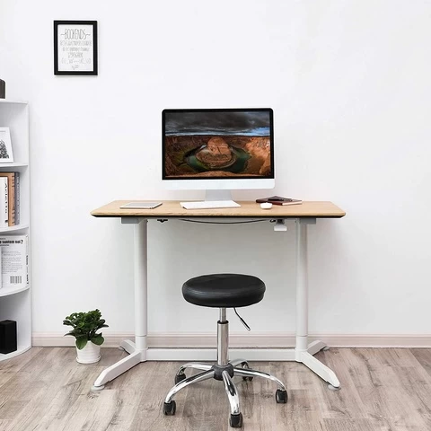 39 inch  Pneumatic Height-Adjustable Standing Desk, Realspace height-adjustable desk