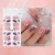 Import 3d Nail Art Sticker Self Adhesive Colorful Nail Decorations Decals Sticker from China