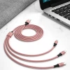 3in1 Split Charging Cable Universal Multi Function Cell Phone Charger Cord