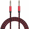 3m Nylon braided 6.35 Electric Guitar Patch Cable 1/4 audio cable