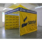 3x3m cheap trade show tents folding gazebo iron tent frame marquee china