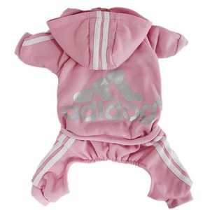 4 Legs Cotton Pet Cat Dog Hoodies Clothes for Small Dogs Shirts Sweaters Coat Puppy Warm Jacket Pullover Outfits