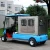 Import 4 wheel electric car for delivery goods with stainless steel cargo box from China