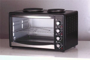 42L Mini Kitchen Toaster Oven with 2 hotplates/ hobs