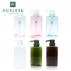 450 ml PETG square plastic lotion shampoo bottle