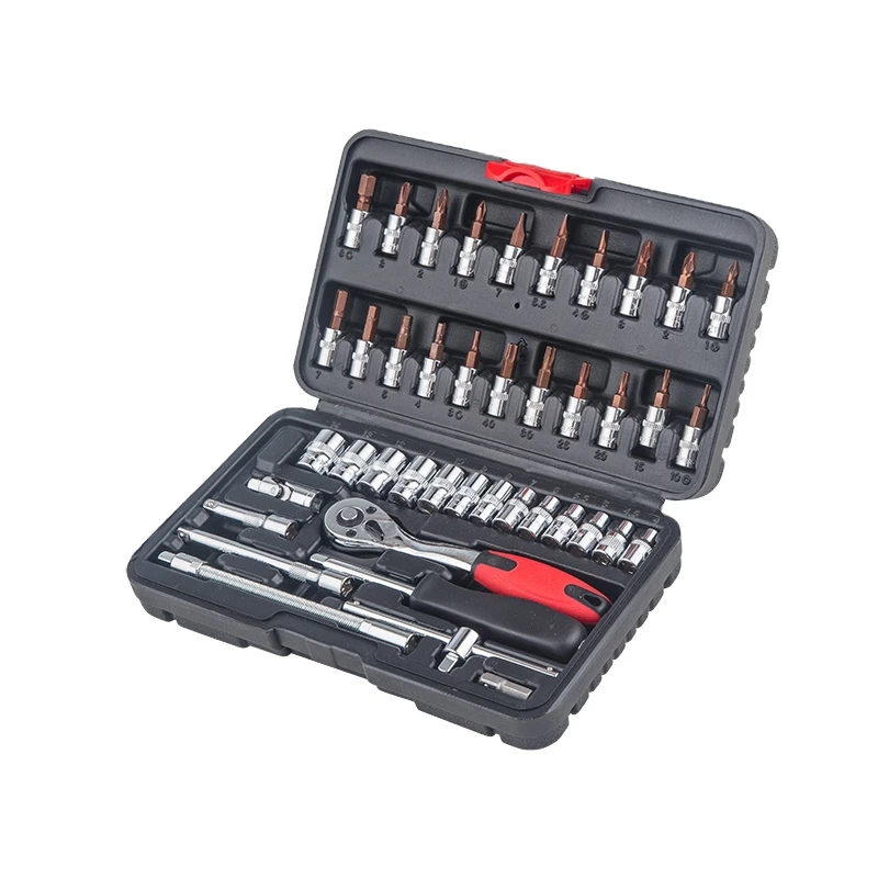 46 pcs box tool set tools kit household tool set