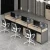 Import 5 years after-sales service cubicle office 4 seat pc workstation from China