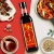 Import 500ml Glass Bottle Nature Fermented Asian  Chinese Food Mushroom Dark Soy Soya Sauce from China