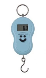 50kg portable digital fishing luggage weighing scale with tape measure