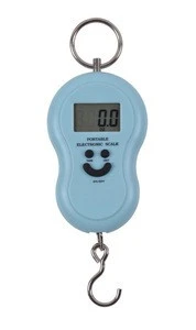 50kg portable digital fishing luggage weighing scale with tape measure