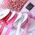 Import 50yards/roll 20mm Valentine wedding logo printing on satin gift ribbon with Just For You from China
