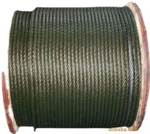 5/16 steel cable 8mm pvc power cable 6x19 galvanized steel wire rope 8mm
