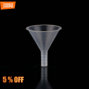 5cm~18cm Short Or Long Stem Plastic Funnel Analytical Funnel For Lab