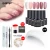 Import 6 colors uv gel gel nail polish set with led lamp nail remover soak off gel polish kit drop ship support from China