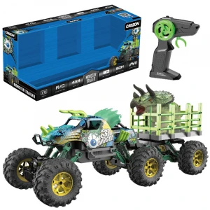 6 Wheel 1/14 Lifting Remote Control Tractor 4WD Trucks Jurassic Tractor Dinosaur Toy rc car toy remote control rc car
